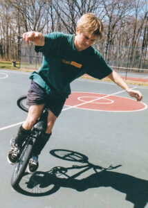 Kieran - gliding locomotive
